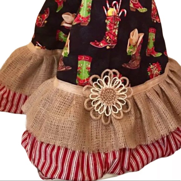 Custom Made 62” Christmas Tree Skirt - Picture 2 of 9